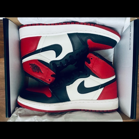 Jordan 1 Retro High “Bred Toe” - Picture 3 of 4